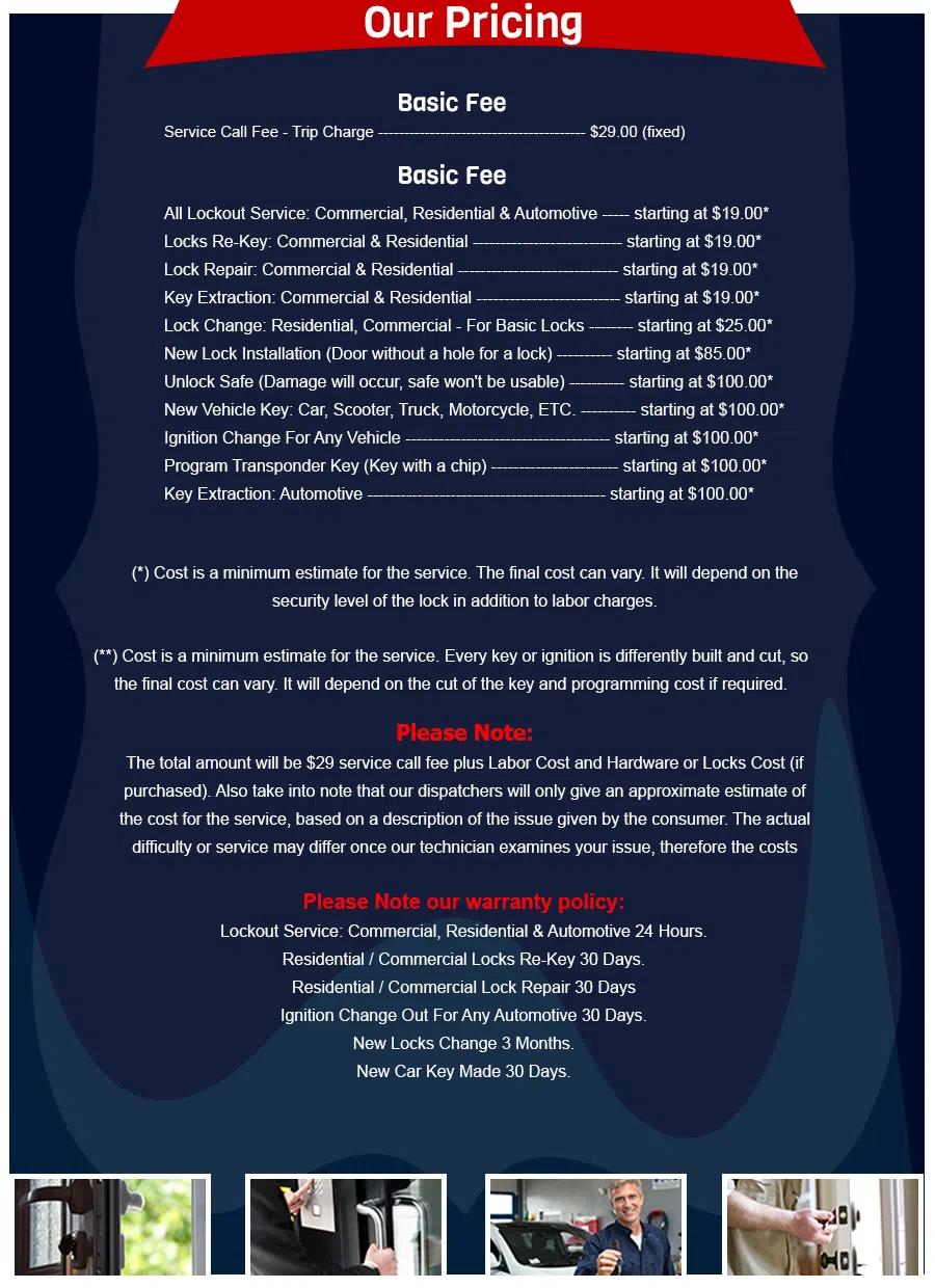 Long Beach Lock And Key Long Beach, CA 562-567-6821 - Pricelist-3